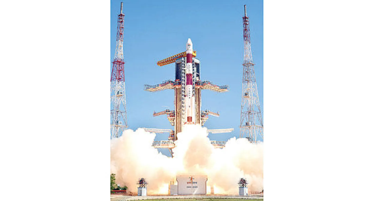 الهند تطلق 20 قمرًا صناعيًا أمس (إ.ب.أ)