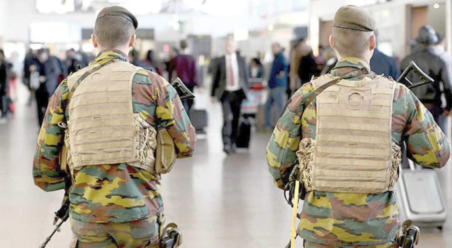 إجراءات أمنية مشددة في مطار بروكسل على خلفية هجمات مارس الماضي («الشرق الأوسط»)