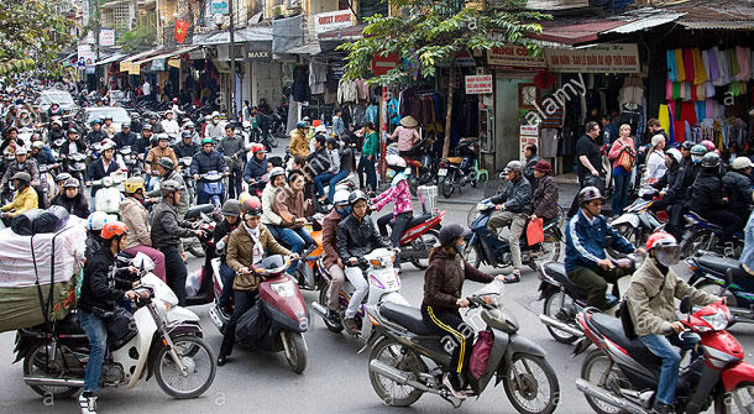 من المتوقع وصول عدد الدراجات النارية في هانوي إلى 7 ملايين دراجة خلال عامين