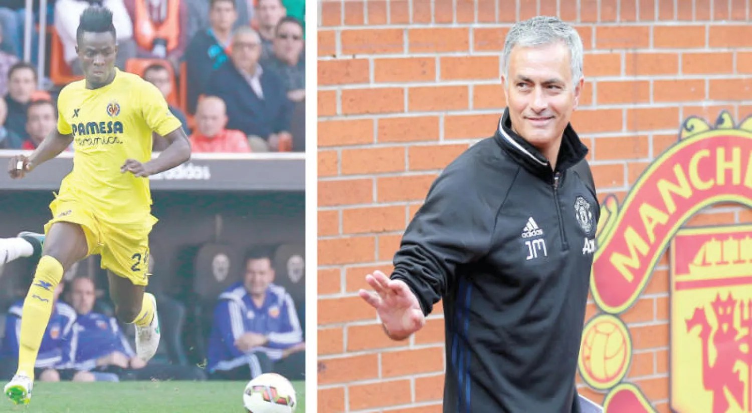 مورينهو ومهمة جديدة في يونايتد (إ.ب.أ) - إيريك بيلي من فياريـال إلى مانشستر يونايتد (أ.ف.ب)