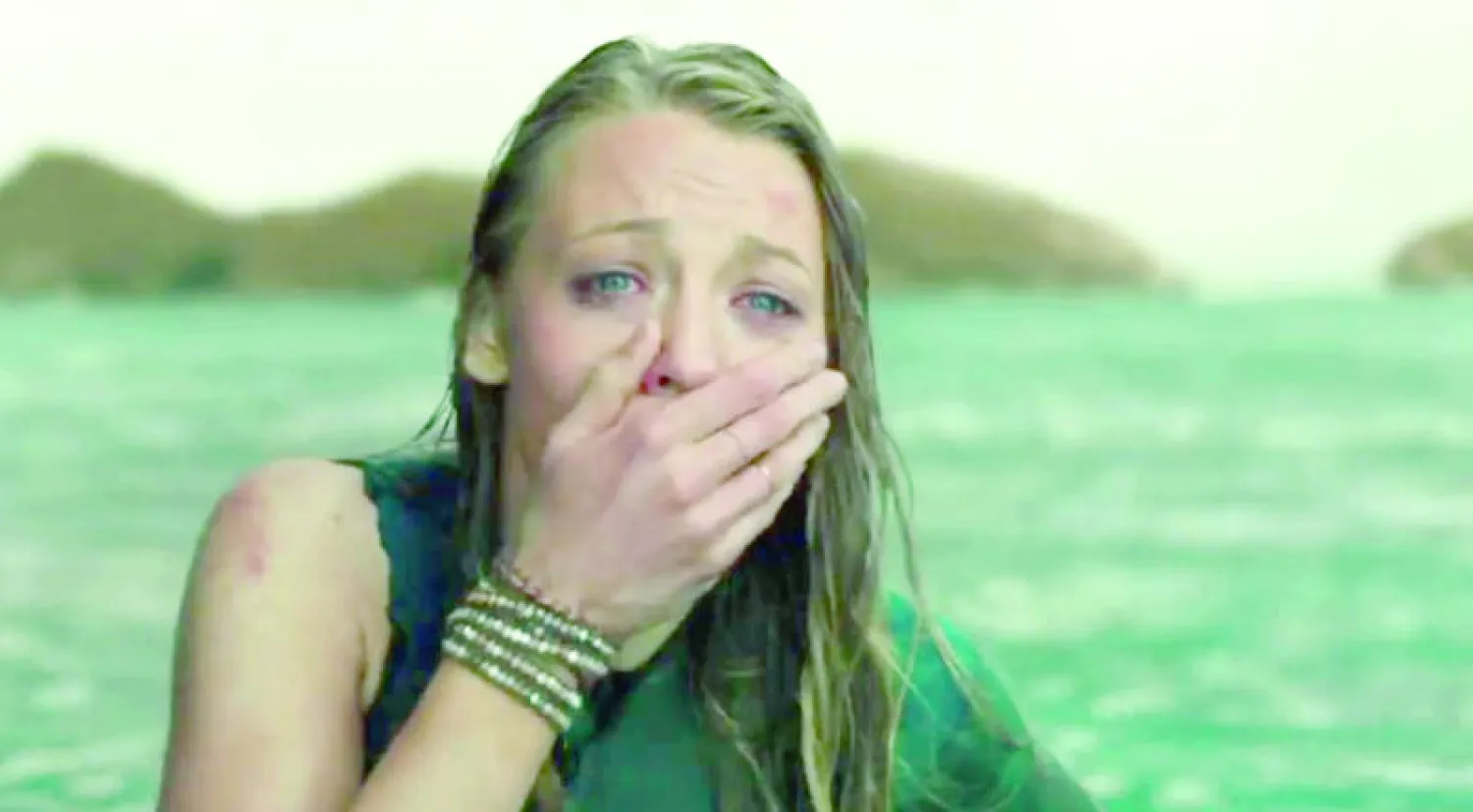 الممثلة الأميركية في لقطة من الفيلم