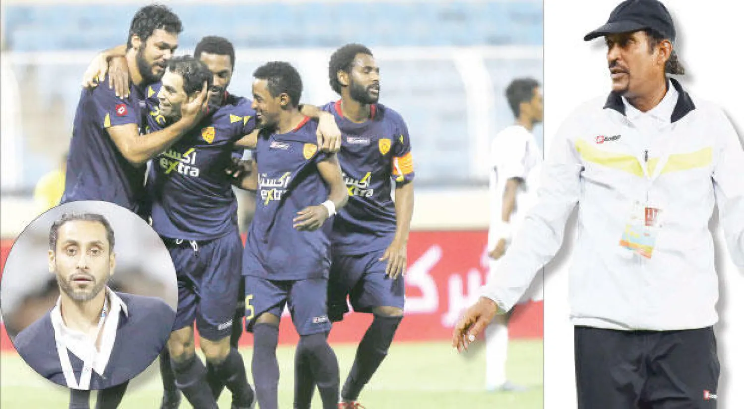 حمد الدوسري («الشرق الأوسط») - فريق القادسية يطمح في المناطق الدافئة بالدوري السعودي («الشرق الأوسط») - سامي الجابر («الشرق الأوسط»)