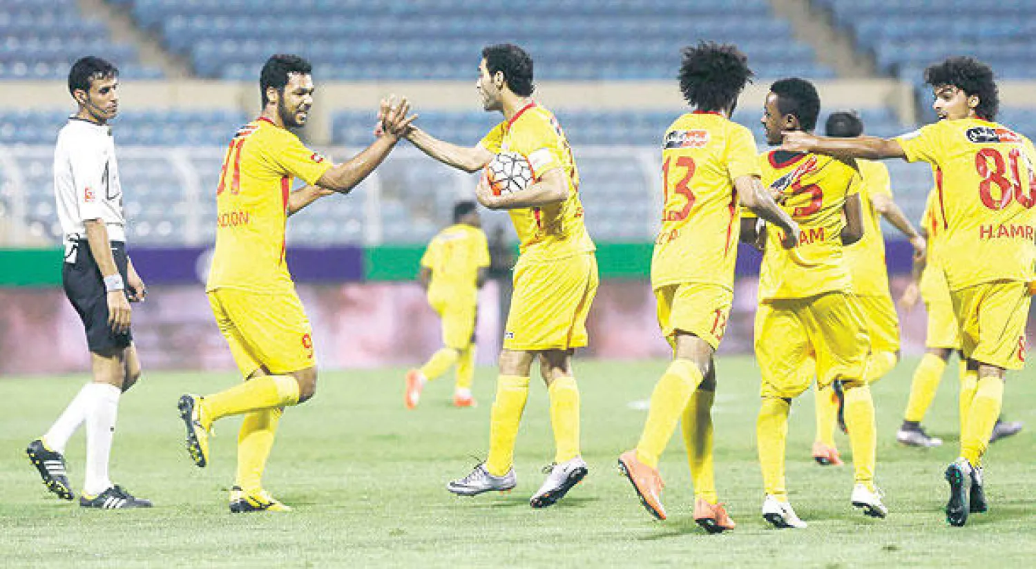 فريق القادسية يأمل الحصول على ميزانية سنوية لا تقل عن 30 مليون ريال (تصوير: عيسى الدبيسي)