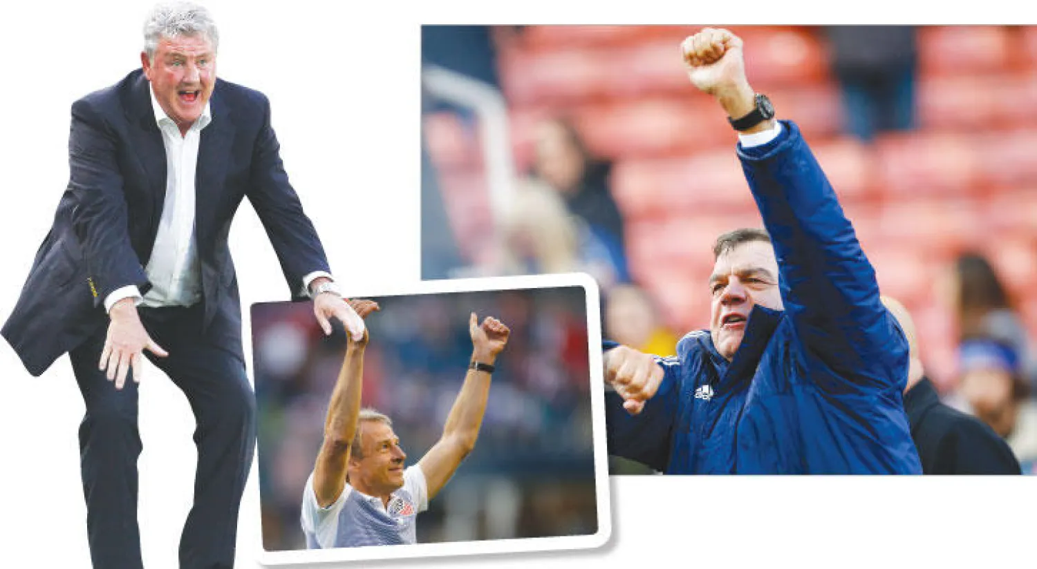 ألاردايس أنقذ سندرلاند من الهبوط الموسم الماضي كما فعلها مع فرق أخرى من قبل (رويترز) - الألماني كلينزمان مرشح لتدريب إنجلترا (أ.ف.ب) - بروس أجرى مشاورات مع الاتحاد الإنجليزي (رويترز)