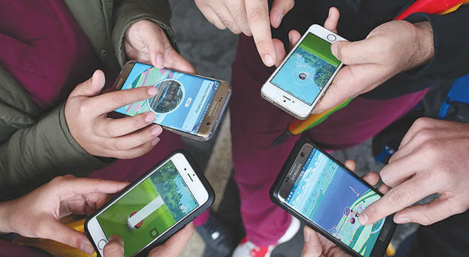 بلغ عدد مستخدمي بوكيمون غو في الولايات المتحدة وحدها 21 مليونا (إ.ب.أ)