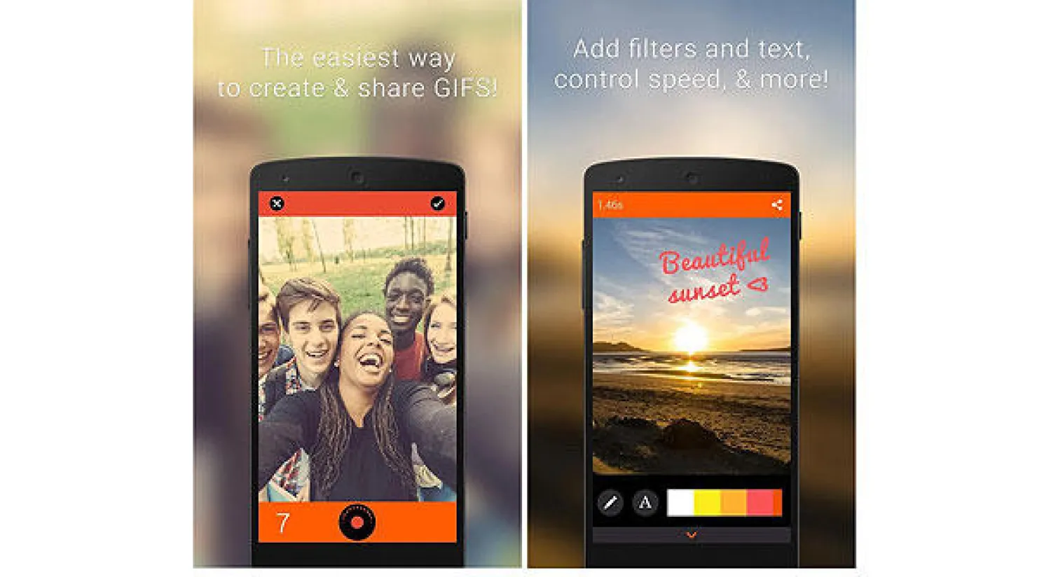 تطبيق «جيف مي! كاميرا» لصنع الصور المتحركة ومشاركتها مع الآخرين