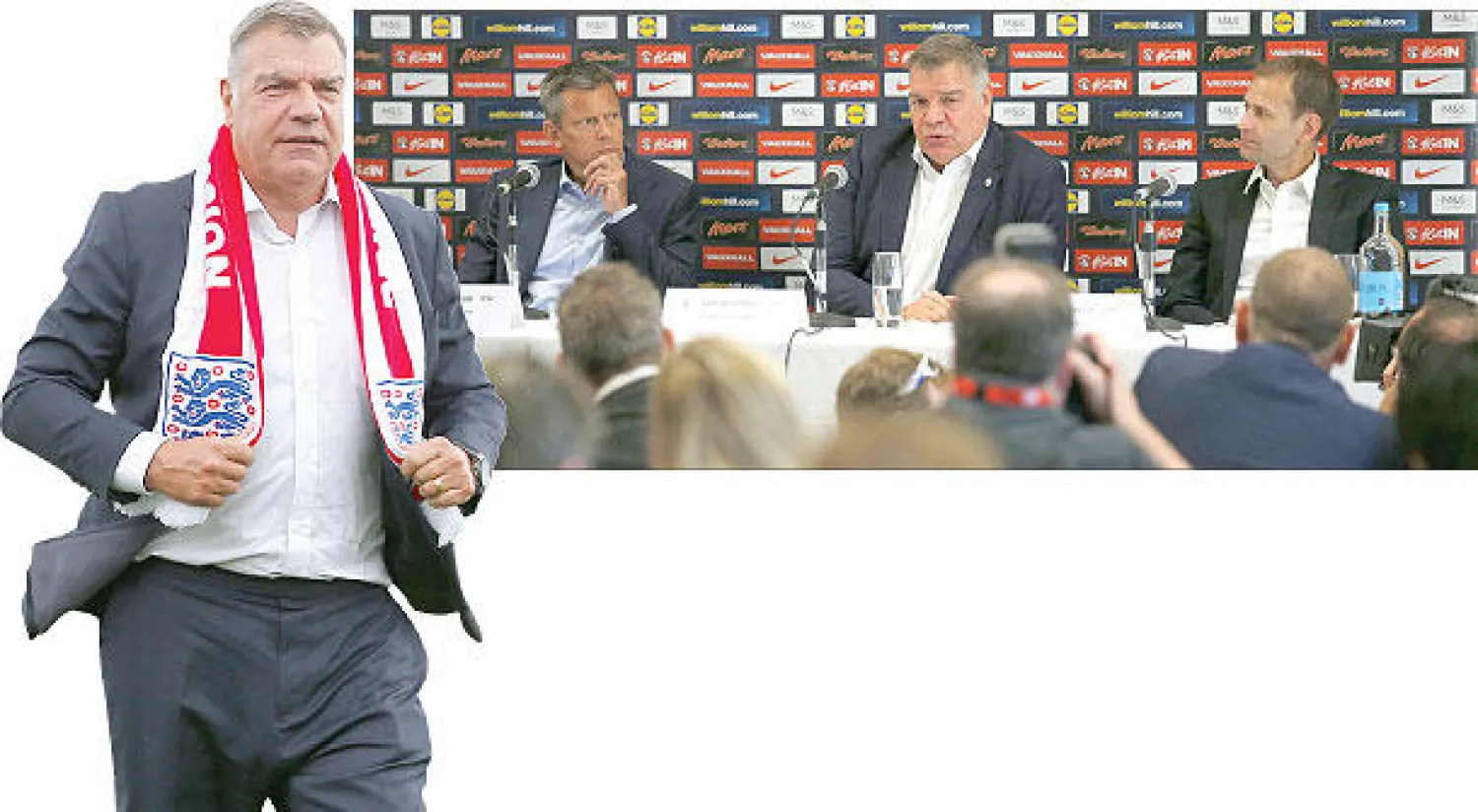 ألاردايس بدا واثقًا من تحقيق النجاح مع المنتخب الإنجليزي في أول مؤتمر صحافي له (رويترز) - ألاردايس لم يخف سعادته بالمنصب الجديد (رويترز)