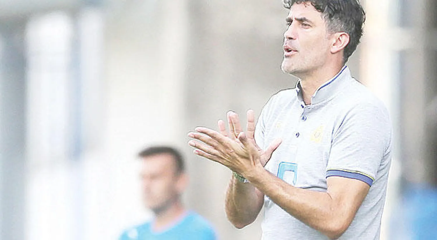 ماميتش خلال معسكر النصر في كرواتيا (المركز الإعلامي بنادي النصر)