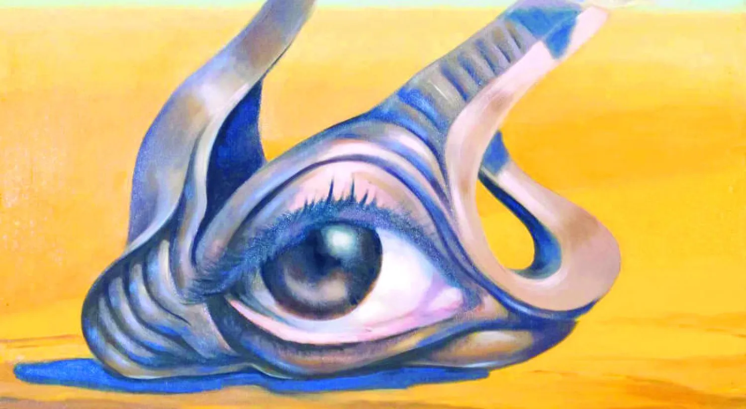 لوحة الفنان علاء بشير