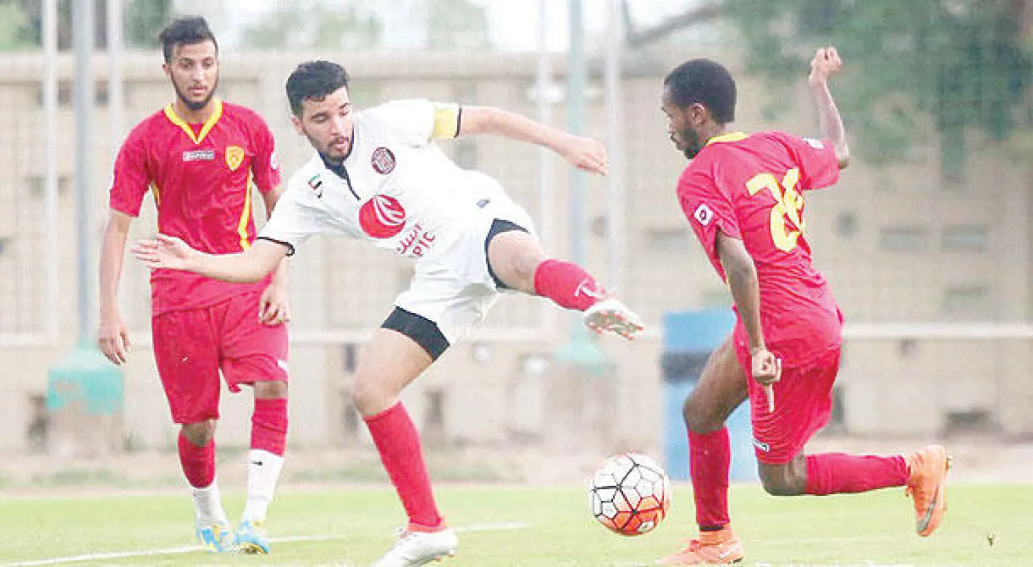 من مباراة القادسية الودية الأخيرة أمام الجزيرة الإماراتي (المركز الإعلامي بنادي القادسية)