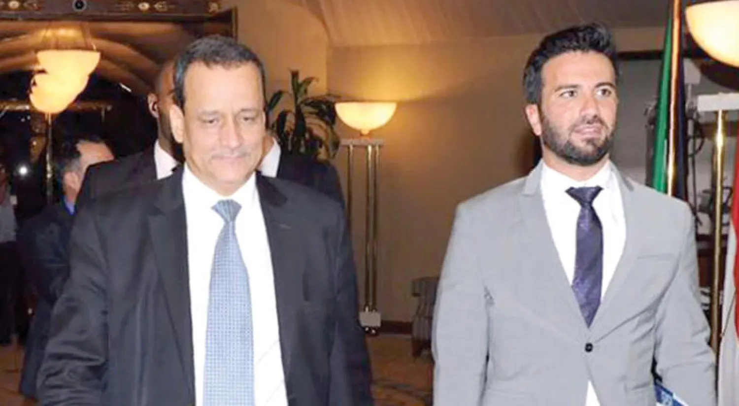 إسماعيل ولد الشيخ أثناء عودة المفاوضات بالكويت في 16 يوليو الماضي (أ.ف.ب)