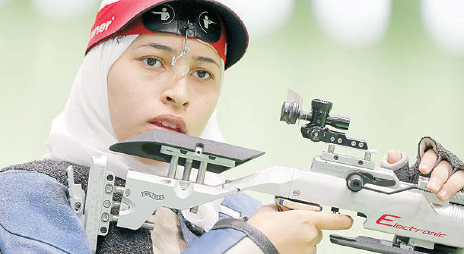 شيماء حشاد تسعى للفوز بذهبية البندقية الهوائية 10م في الرماية (إ.ب.أ)