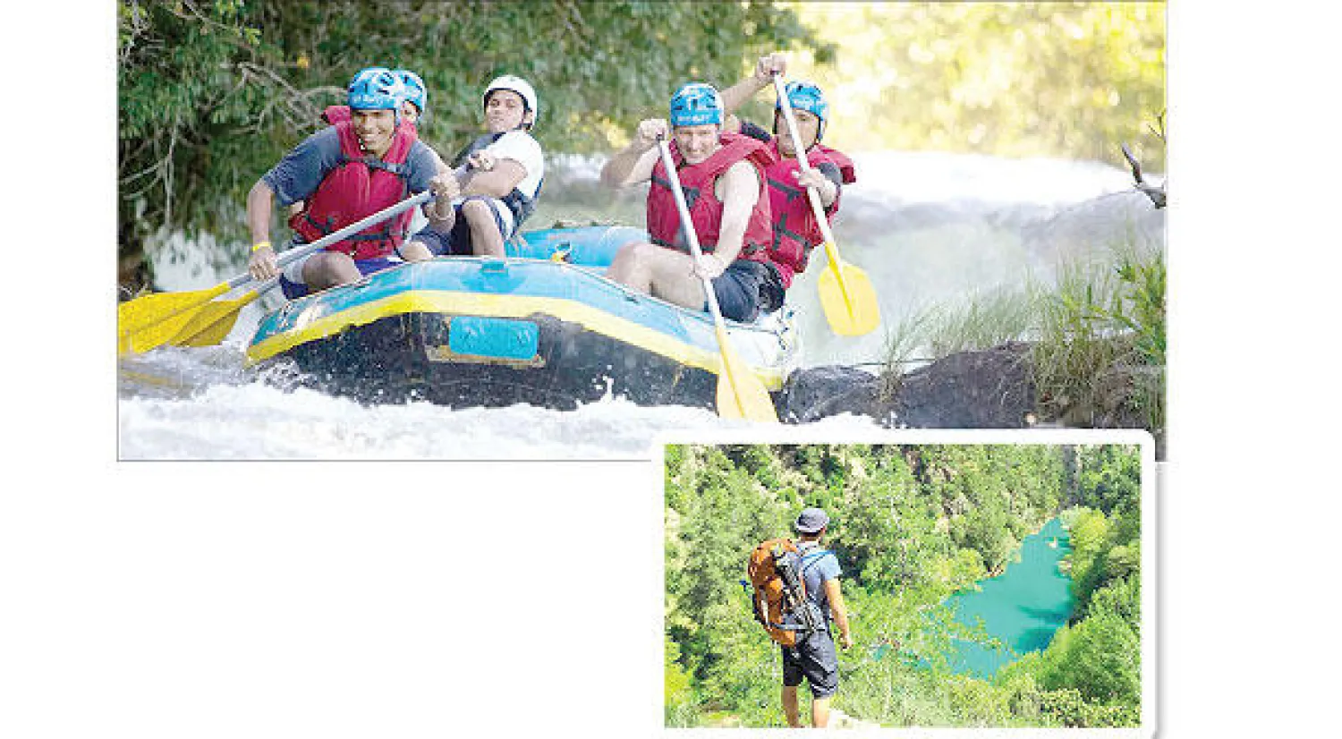 {جنة شوان} لرياضة المشي والتمتع بالطبيعة - من أجمل النشاطات في نهر العاصي  («الشرق الأوسط»)