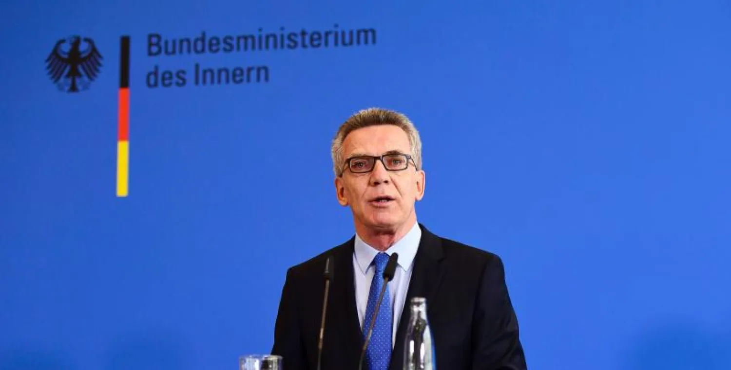 وزير الداخلية الألماني توماس دو ميزيير