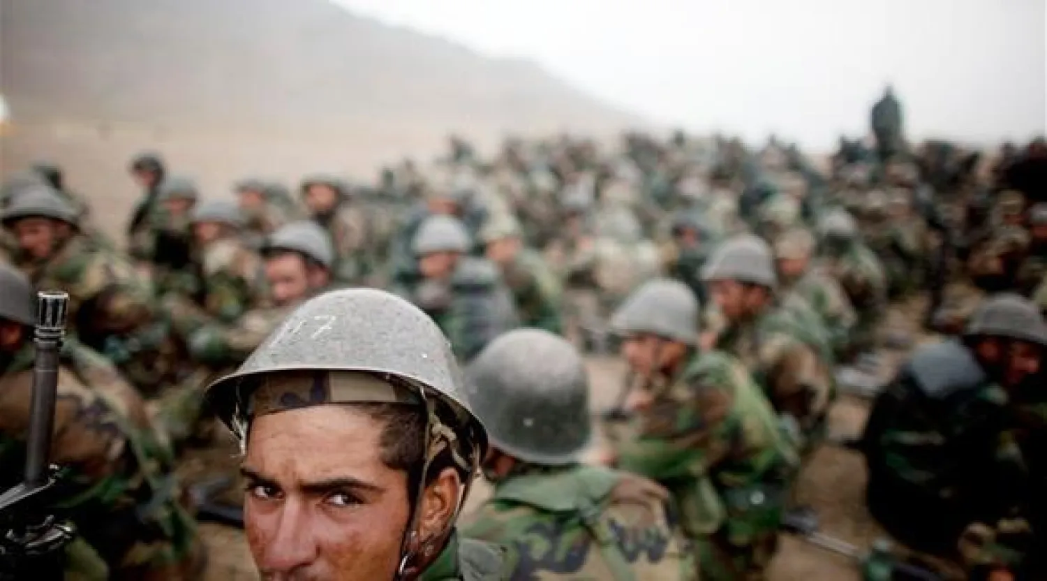 مقتل جندي أفغاني في انفجار قنبلة