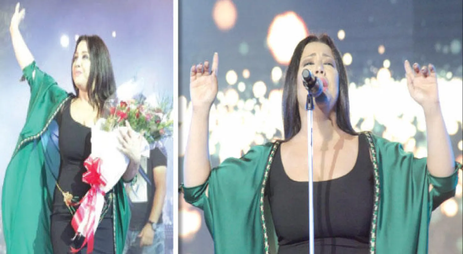 يسرا محنوش رهان الحفل الموسيقي - يسرا بعد الحفل الموسيقي