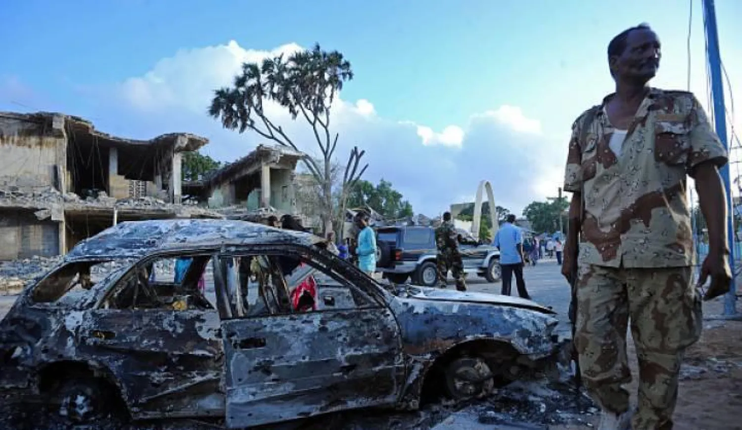 انفجار سيارة مفخخة في الصومال (أرشيفية)