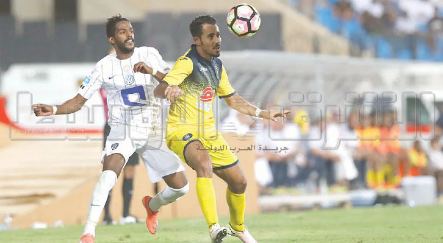 من مباراة الهلال والتعاون في دوري المحترفين السعودي (تصوير: علي العريفي)