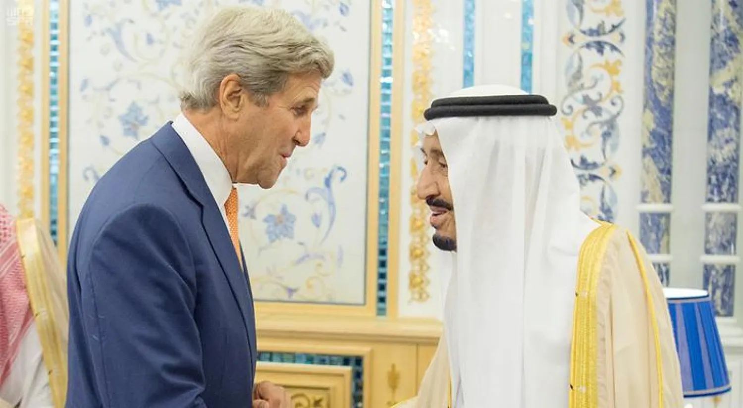 خادم الحرمين يبحث مع وزير الخارجية الأميركي مستجدات الاوضاع في المنطقة