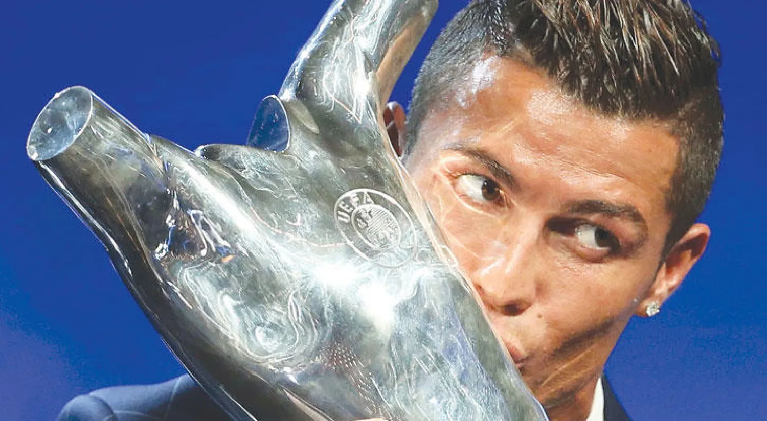 رونالدو أفضل لاعب في أوروبا الموسم الماضي (رويترز)