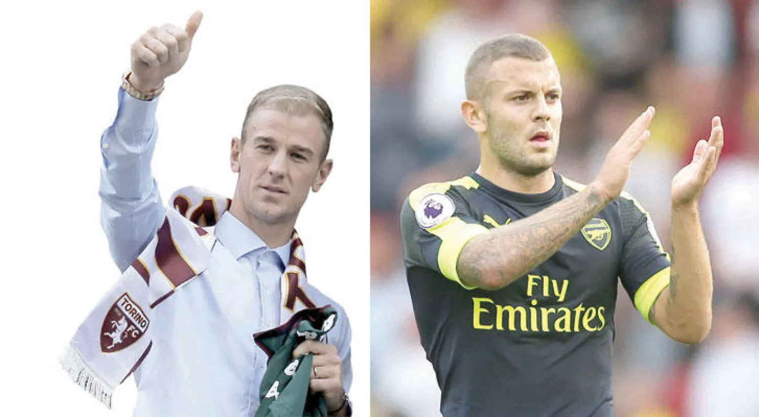 التعاطف الحقيقي بدأ يتجه إلى جاك ويلشير (رويترز)  -  هارت فضل الرحيل إلى تورينو (أ.ف.ب)