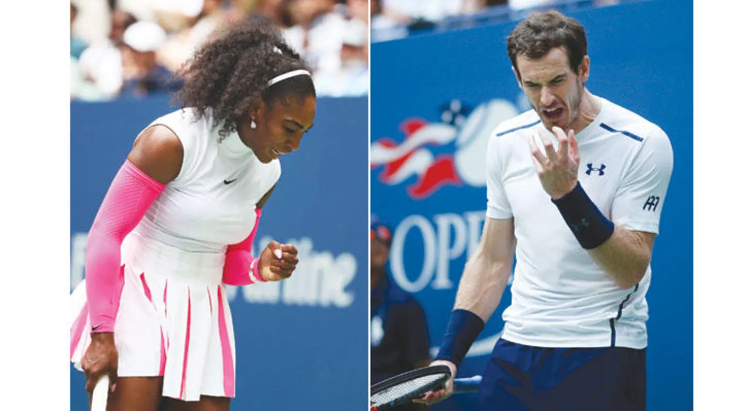 موراي عانى لتجاوز الإيطالي لورنتسي  -  سيرينا رقم 307 في الجراند سلام (أ. ب)