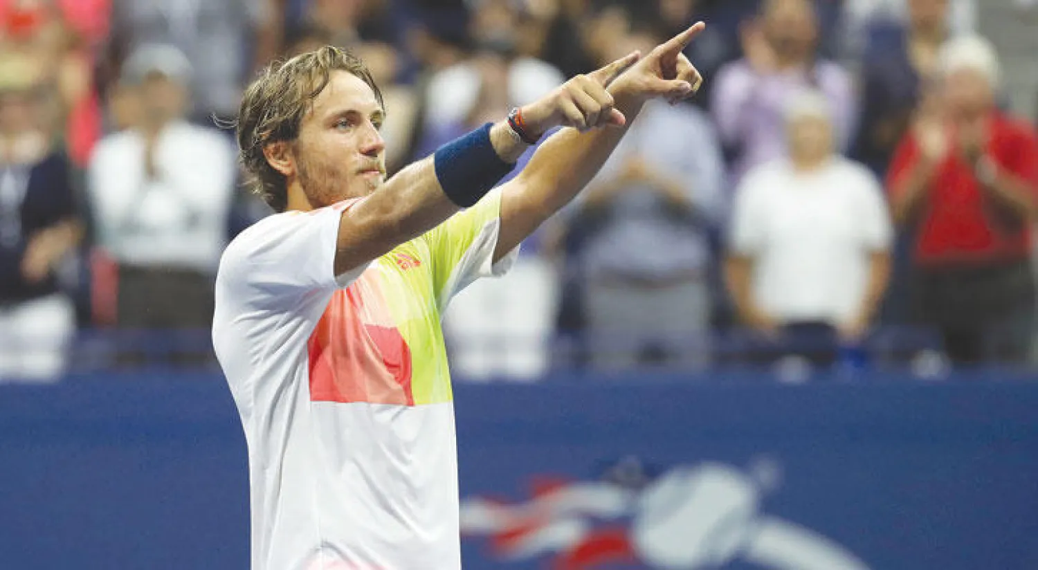 بوييه يحتفل بانتصاره على نادال (رويترز)