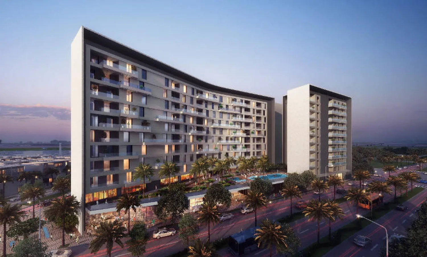 مدينة السعادة المقرر إنشاؤها في دبي الجنوب