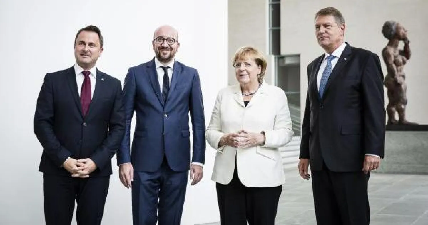 ميركل تؤيد مواصلة التفاوض مع أميركا بشأن التجارة الحرة