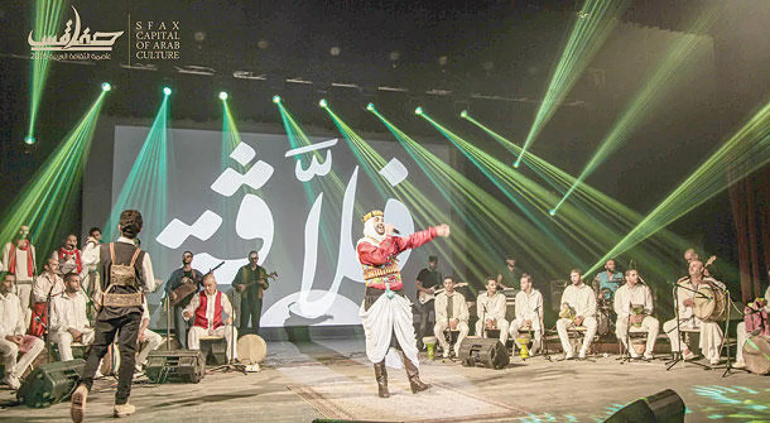 جانب من أحد عروض المهرجان ({الشرق الأوسط})