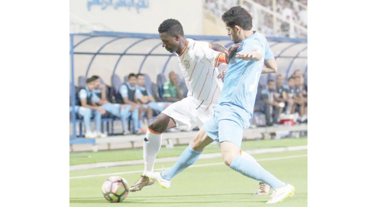 من آخر مباريات الشباب في دوري المحترفين قبل التوقف («الشرق الأوسط»)