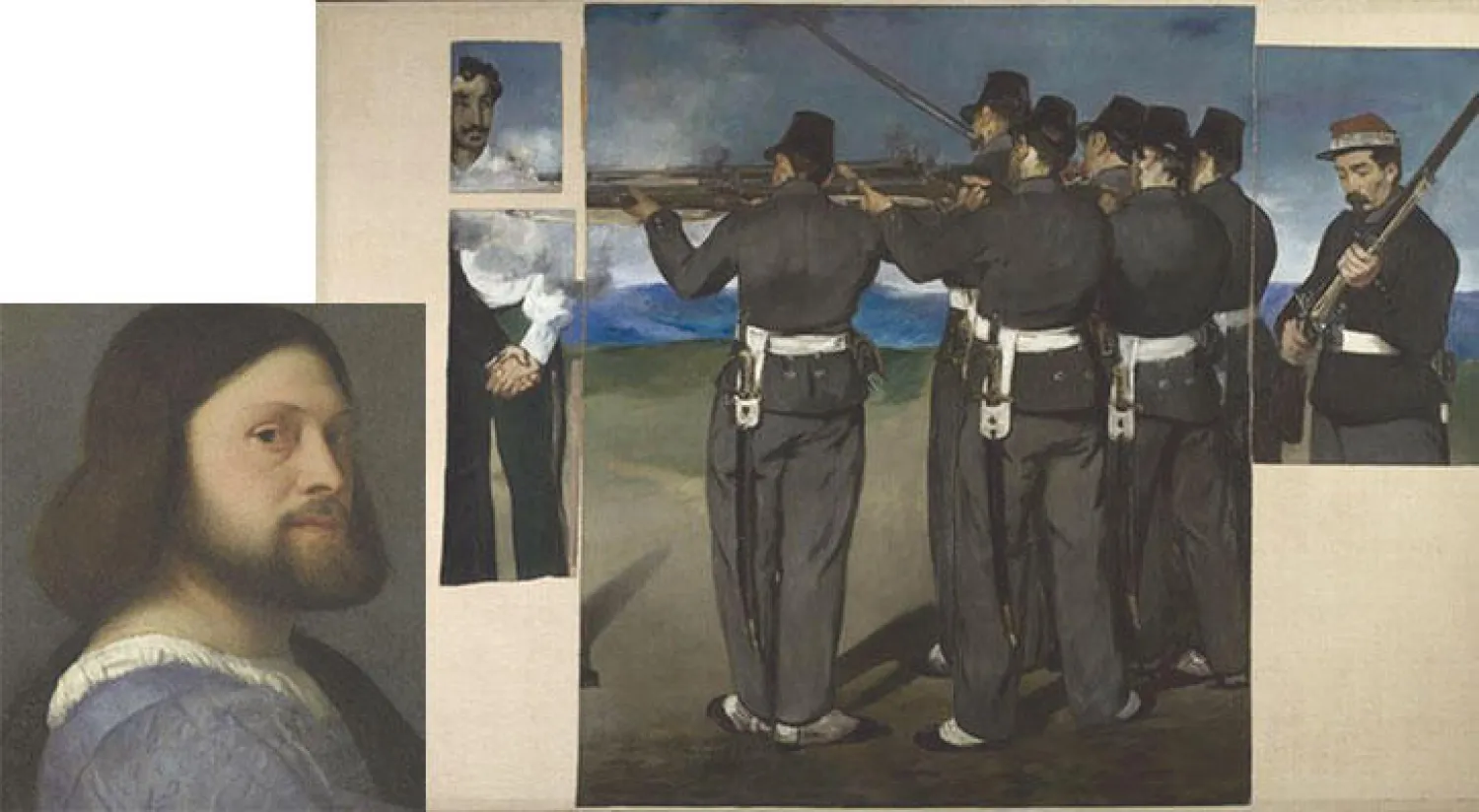 لوحة مانيه {إعدام ماكسميليان}  -  تيتان