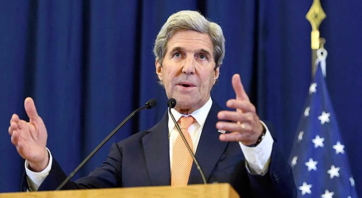 كيري يفند انتقادات الهدنة بسوريا.. ويؤكد: بدونها سيزيد العنف والقتل والتشريد