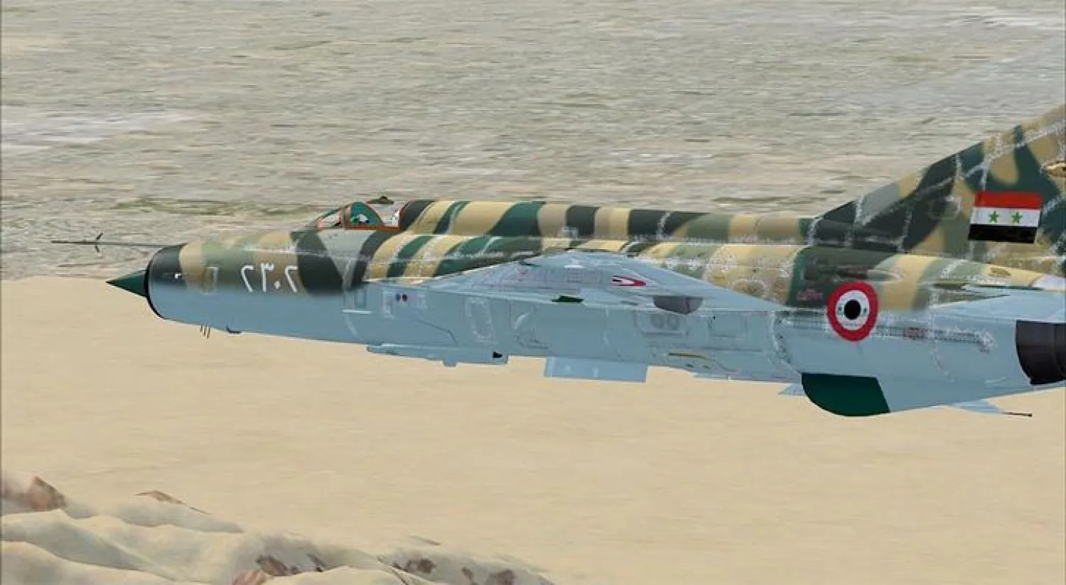 إسقاط طائرة حربية للنظام السوري في دير الزور