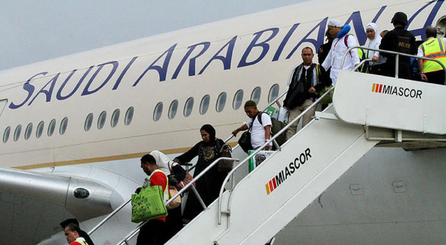 إنذار باختطاف طائرة ركاب سعودية يستنفر مطار مانيلا