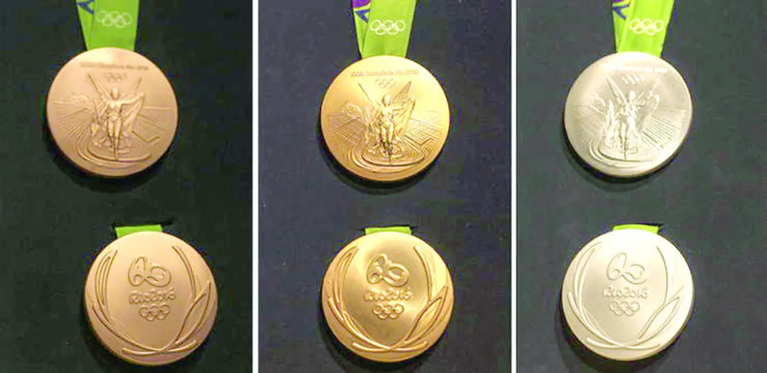 الميداليات الجديدة (د.ب.أ)