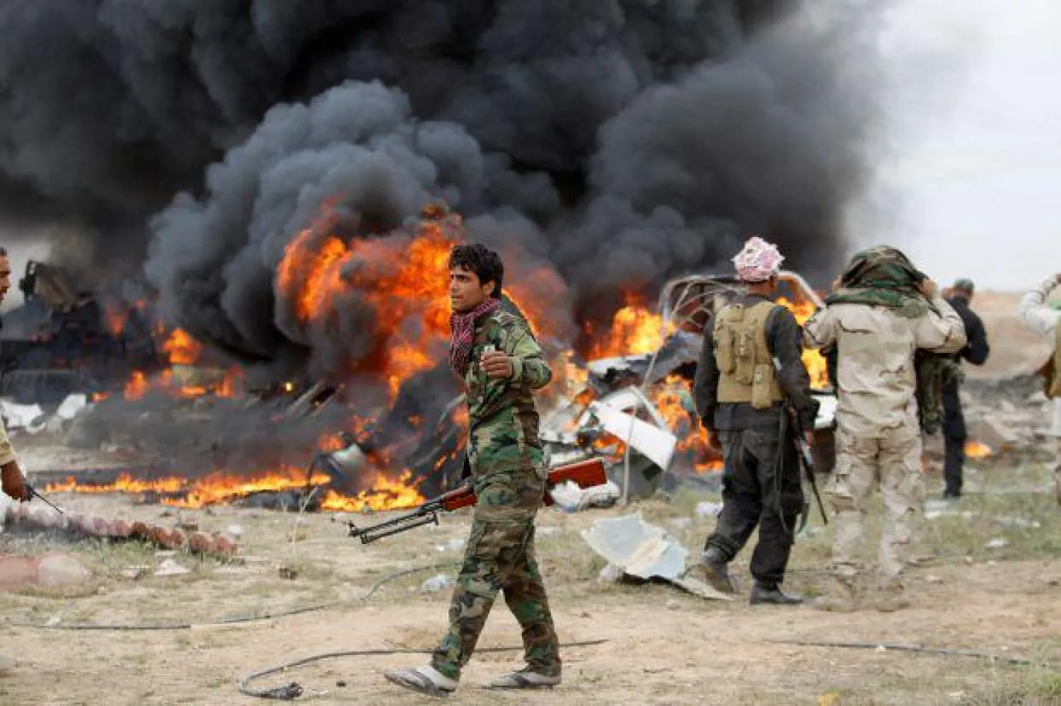 العراق: 12 قتيلاً في هجمات انتحارية شمال تكريت