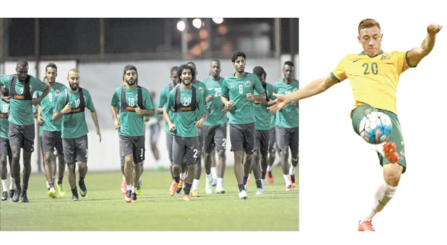 أليكس غيرباخ («الشرق الأوسط») - من معسكر سابق للمنتخب السعودي («الشرق الأوسط»)