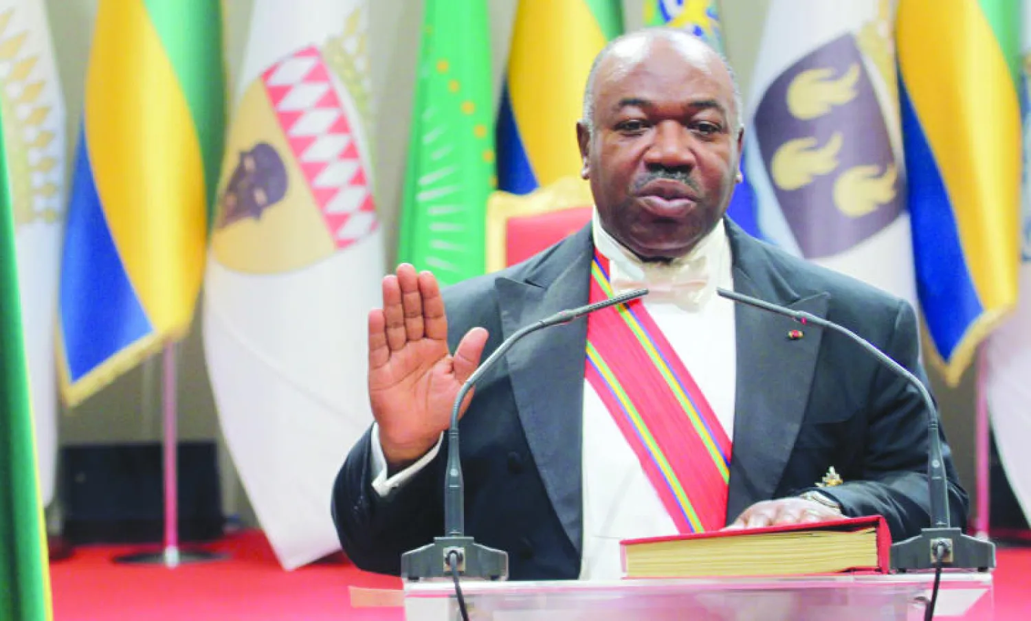 الرئيس الغابوني علي بونغو