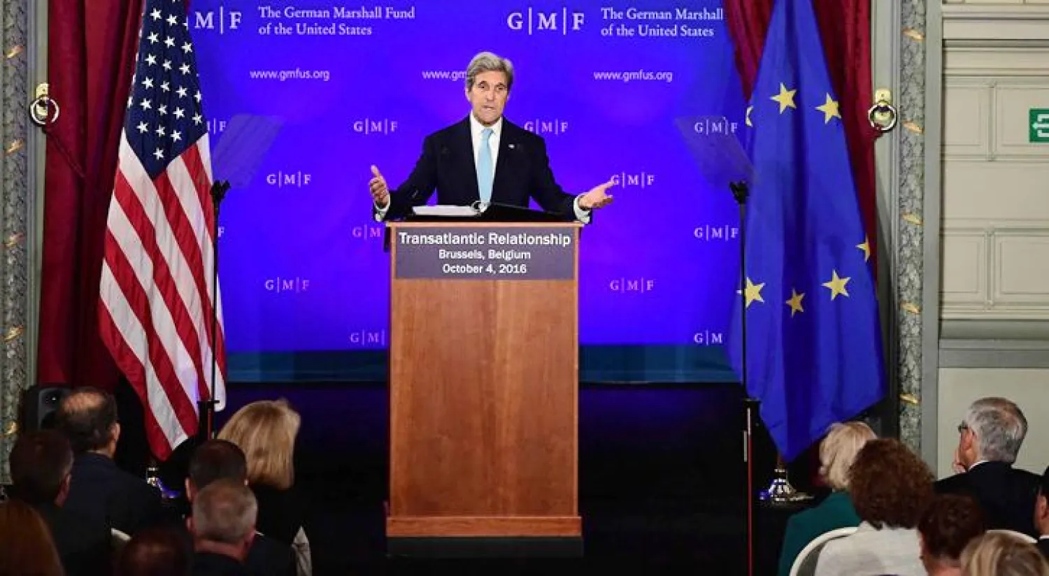 كيري يهاجم روسيا لدعمها نظام الأسد.. ويؤكد أنّ واشنطن لم تتخل عن مساعي السلام