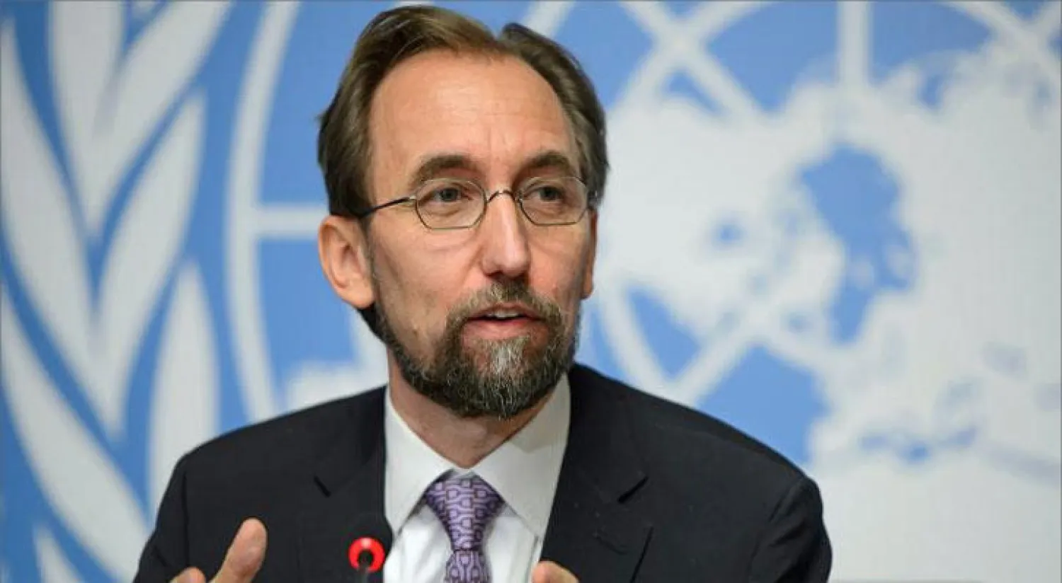 زيد بن رعد الحسين المفوض السامي لحقوق الإنسان بالأمم المتحدة. («الشرق الأوسط»)