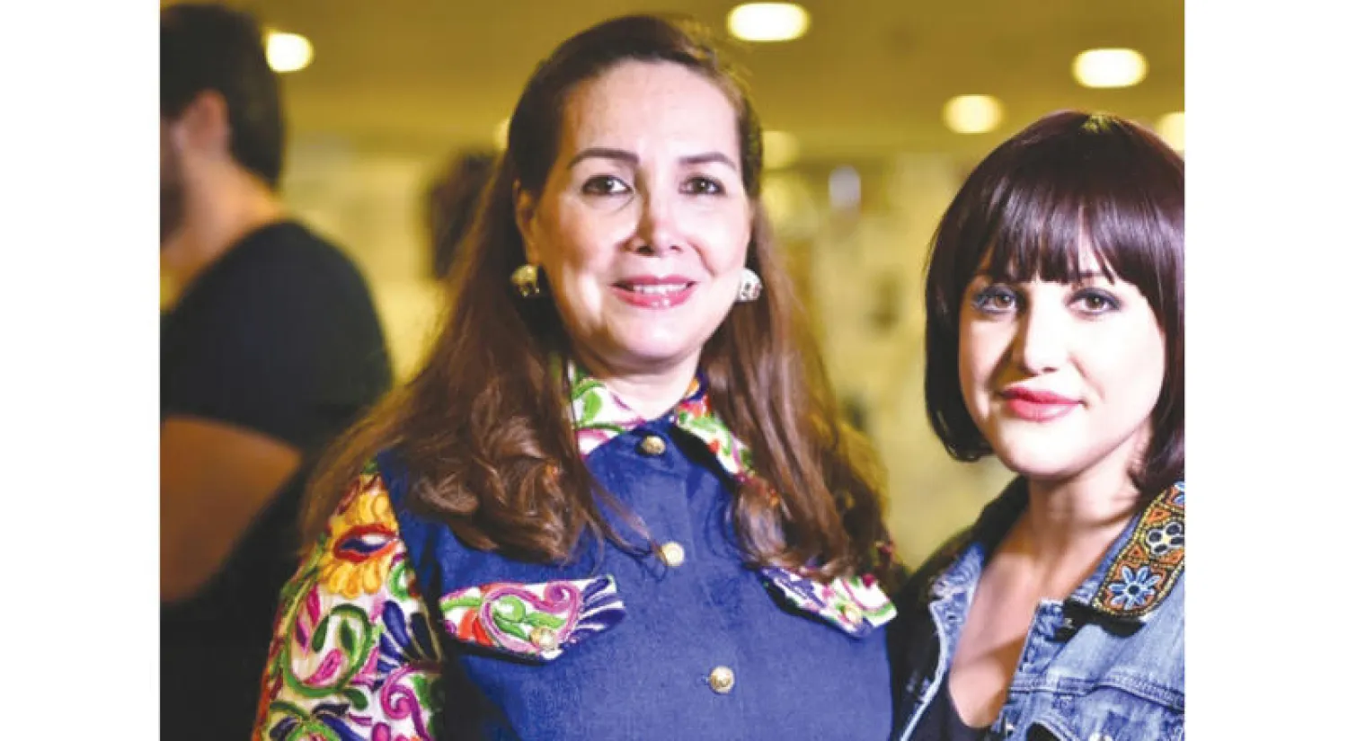 السعودية سوسن فرهود وابنتها لين