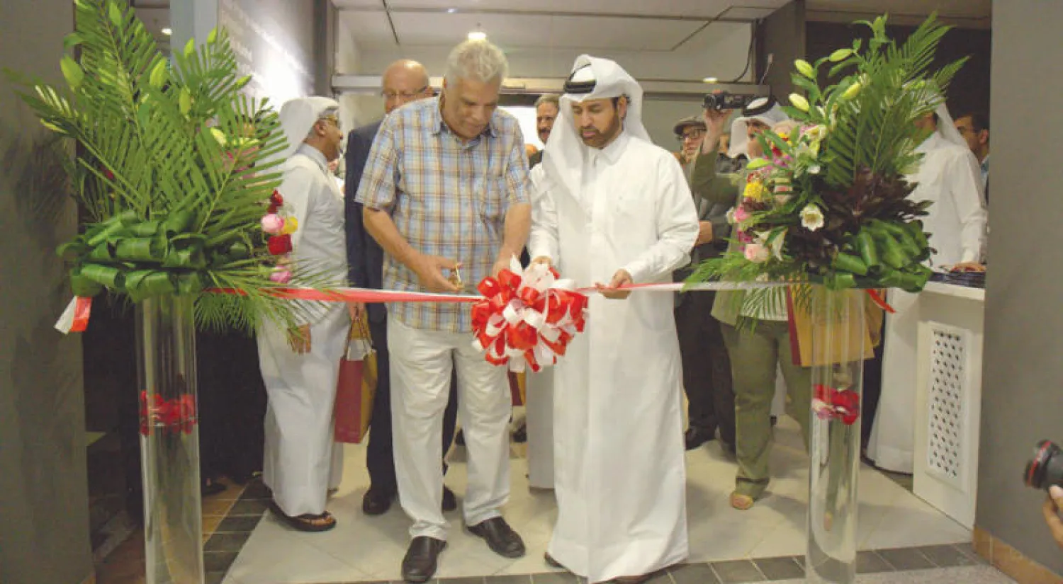 افتتاح معرض نجيب محفوظ