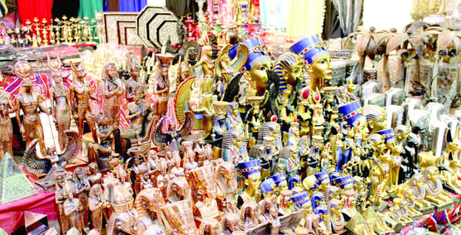 تاريخ مصر وحضارتها احتلا جانبًا كبيرًا من معرض المنتجات المصرية الثالث في إقليم كردستان بالعراق («الشرق الأوسط»)