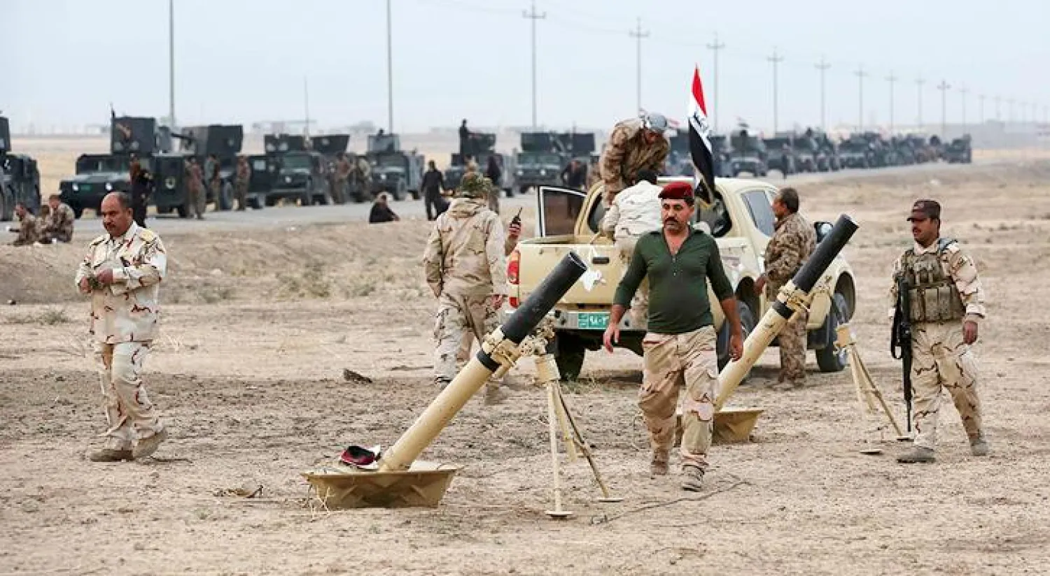 إنهاء هجوم «داعش» في كركوك.. والاشتباكات مستمرة في الرطبة