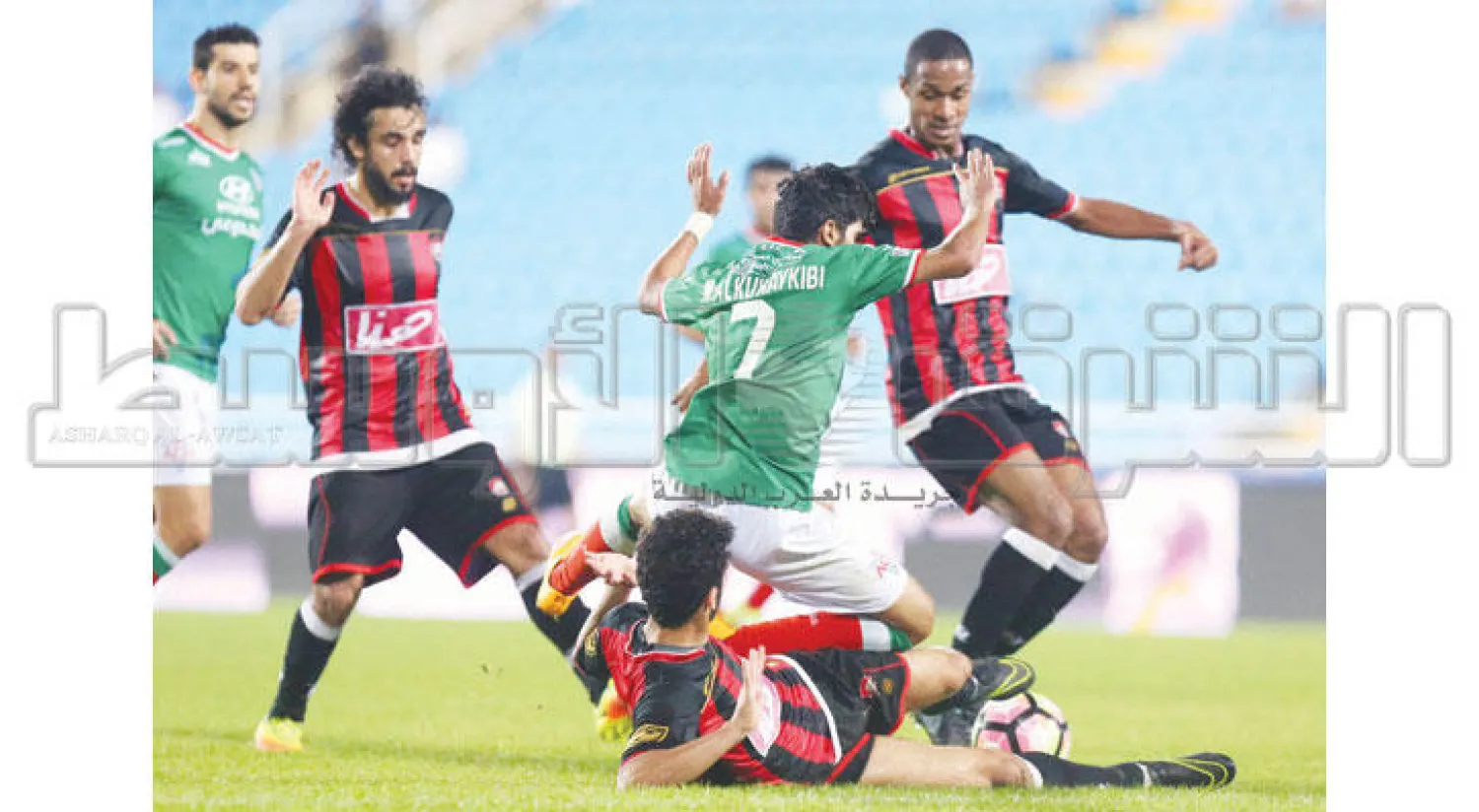 الرائد حقق انتصارات ثمينة في الجولات الماضية (تصوير: سعد العنزي)