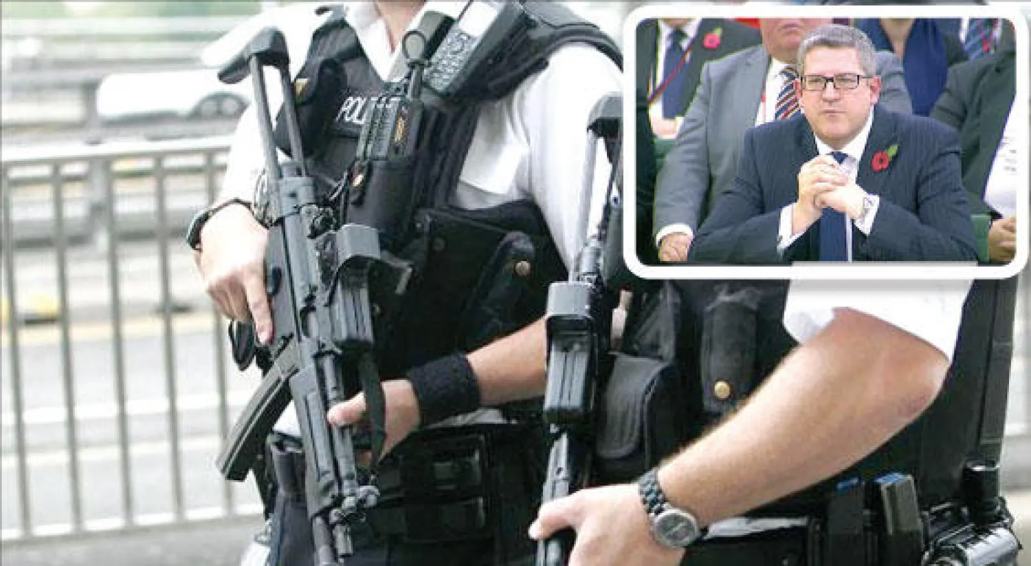 شرطة اسكوتلنديارد في الشارع البريطاني في حالة تأهب بعد إحباط عدد من الهجمات الإرهابية («الشرق الأوسط») - أندرو باركر المدير العام للمخابرات الداخلية البريطانية (رويترز)