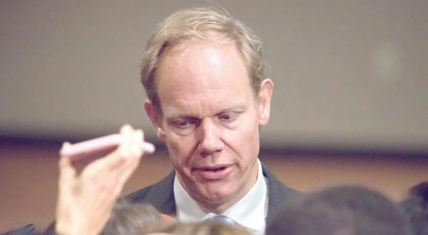 مندوب بريطانيا لدى الأمم المتحدة ماثيو رايكوفت (غيتي)