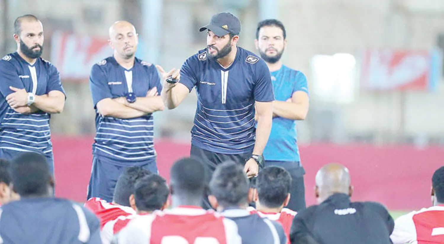 ناصيف البياوي حقق نتائج لافتة مع الرائد مؤخرا (المركز الإعلامي لنادي الرائد)