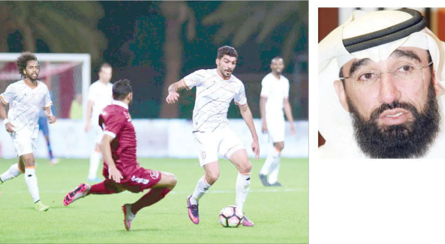 عبد الله البرقان ({الشرق الأوسط}) - رئيس لجنة الاحتراف قال إنهم بانتظار اعتماد اللاعب الخليجي مواطنا (د.ب.أ)